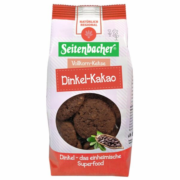 Seitenbacher® Vollkorn Kekse Dinkel Kakao