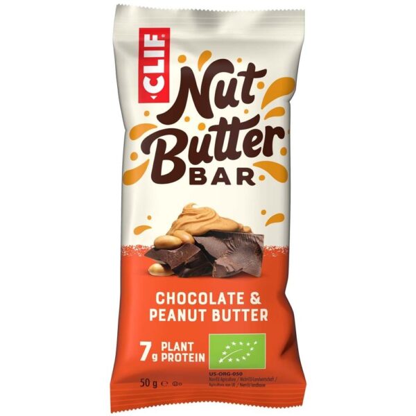 CLIF Bar® Energieriegel - Nut Butter Filled - Chocolate & Peanut Butter