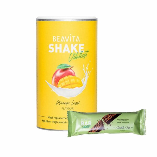 BEAVITA Probierpaket: Diät-Shake + Riegel