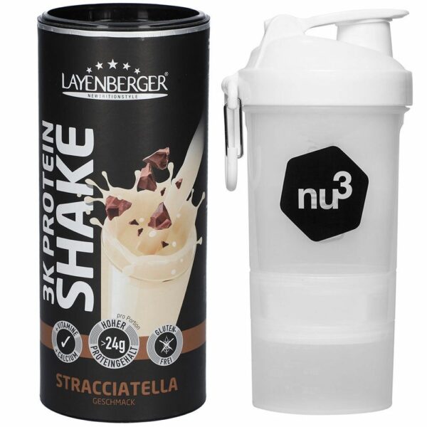 LAYENBERGER® 3K PROTEIN SHAKE STRACCIATELLA + nu3 SmartShake