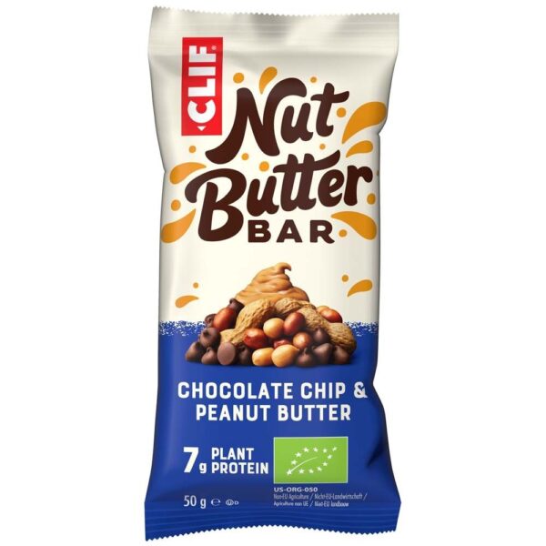 CLIF Bar® Energieriegel - Nut Butter Filled - Chocolate Chip & Peanut Butter