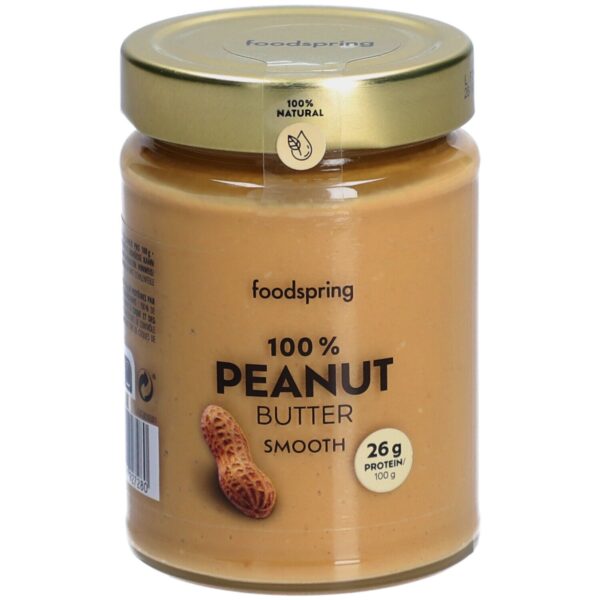 foodspring® CRUNCHY PEANUT BUTTER SMOOTH