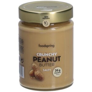 foodspring® CRUNCHY PEANUT BUTTER SALTY