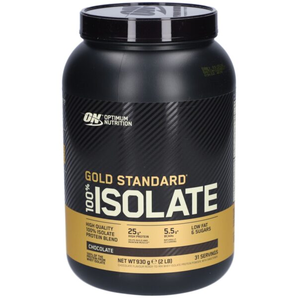 OPTIMUM NUTRITION® Gold Standard® 100% Isolate Chocolate Bliss