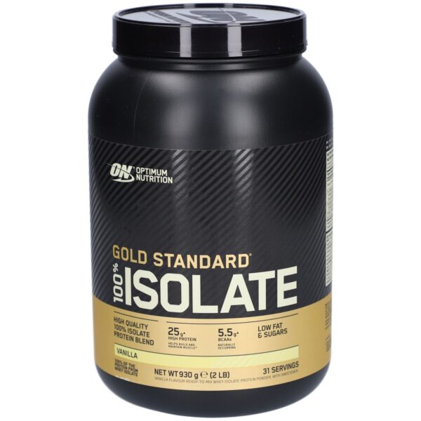 OPTIMUM NUTRITION® Gold Standard® 100% Isolate Rich Vanilla