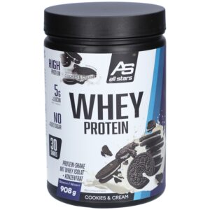 All Stars® ALL STARS WHEY PROTEIN Cookies & Cream 908g