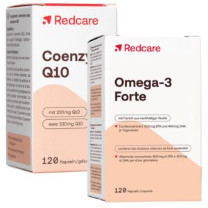 RedCareCoenzym Q10 + Redcare Omega-3 Forte Kapseln