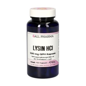 GALL PHARMA Lysin HCl 500 mg GPH Kapseln