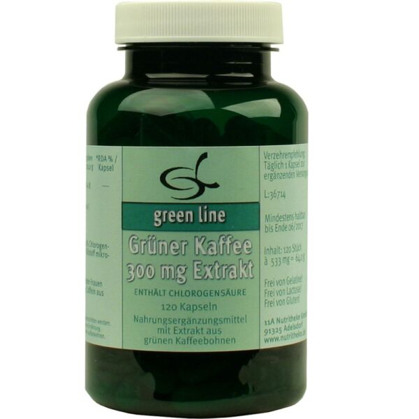 green line NUTRITHEKE Grüner Kaffee 300 mg