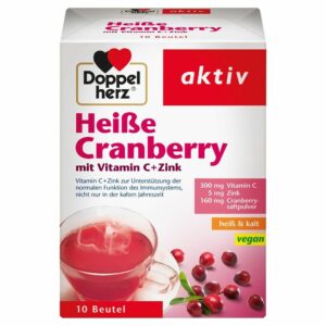 Doppelherz® aktiv Heiße Cranberry mit Vitamin C + Zink