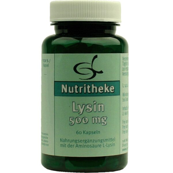 green line NUTRITHEKE Lysin 500 mg