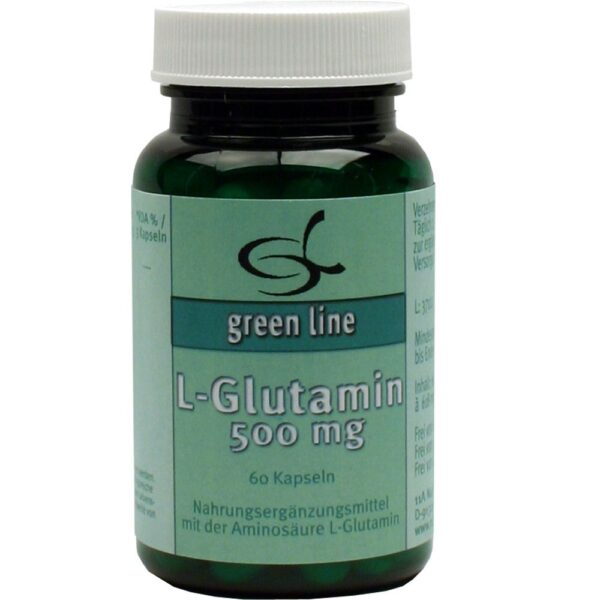 green line NUTRITHEKE L-Glutamin 500 mg