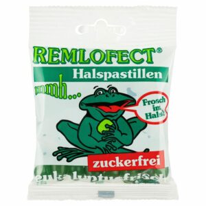 REMLOFECT® Eukalyptus Halspastillen zuckerfrei