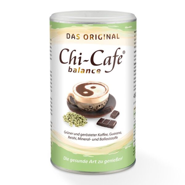 Chi-Cafe balance Wellness Kaffee mit Akazienfaser Guarana Reishi-Pilz Ginseng