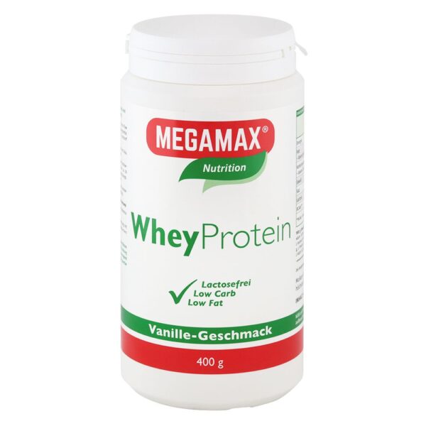 MEGAMAX® Nutrition Whey Protein Vanille-Geschmack