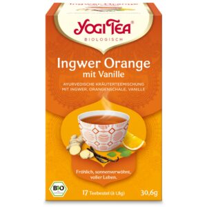 YOGI TEA® Ingwer Orange mit Vanille