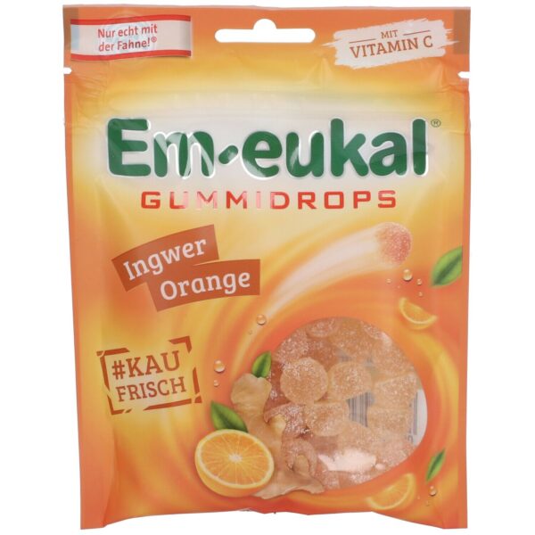 Em-eukal® Gummidrops Ingwer-Orange