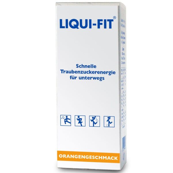 LIQUI-FIT ® Orange flüssige Zuckerlösung Beutel