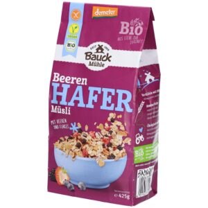 Bauckhof Hafermüsli mit Beeren