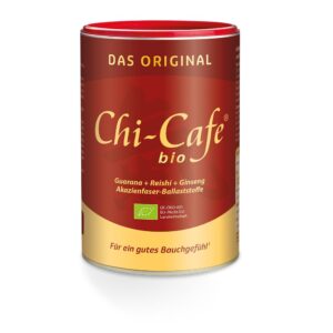 Chi-Cafe BIO Wellness Kaffee mit Akazienfaser Guarana Reishi-Pilz Ginseng vegan