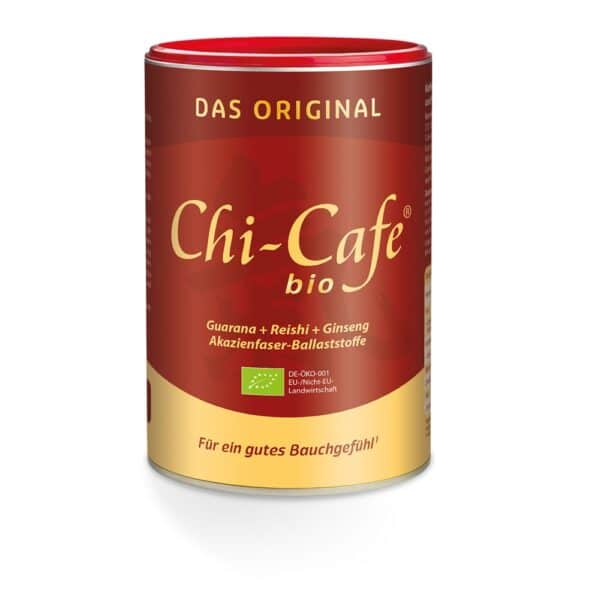 Chi-Cafe BIO Wellness Kaffee mit Akazienfaser Guarana Reishi-Pilz Ginseng vegan