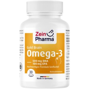 ZeinPharma® Omega 3 Kapseln Gold Brain Edition