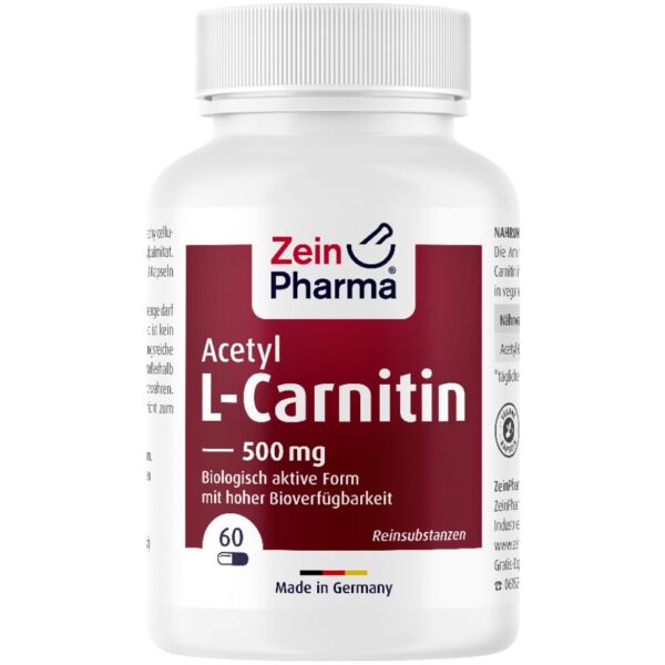 ZeinPharma® Acetyl L Carnitin Kapseln 500 mg