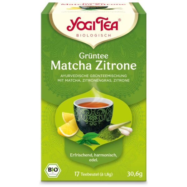 YOGI TEA® Grüntee Matcha Zitrone