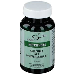 green line NUTRITHEKE Curcuma mit Pfefferextrakt