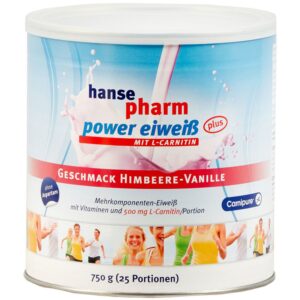 Hansepharm Power Eiweiß Plus Himbeere-Vanille