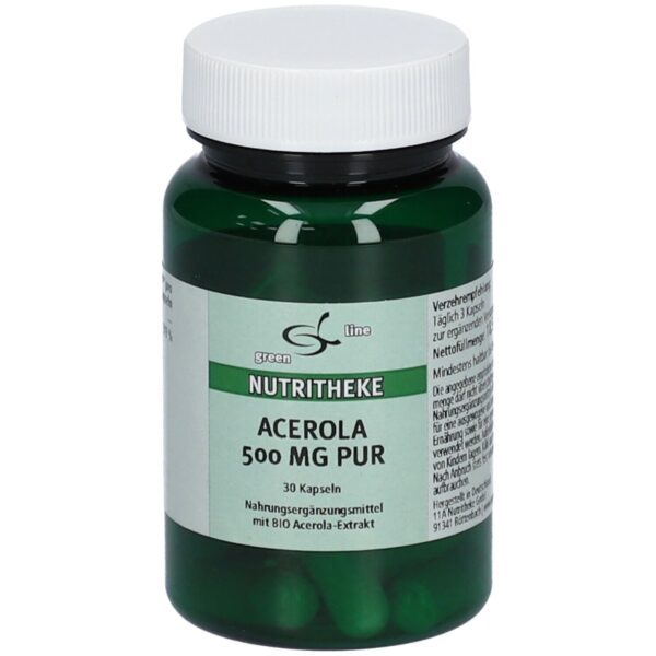 green line NUTRITHEKE Acerola 500 mg Pur