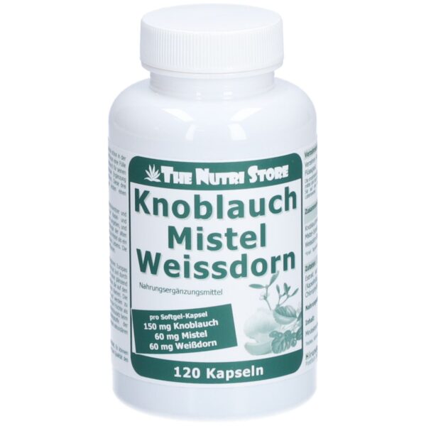 Knoblauch Mistel Weissdorn