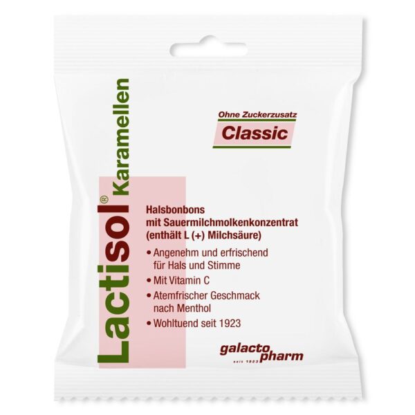 Lactisol® Karamellen Classic ohne Zucker