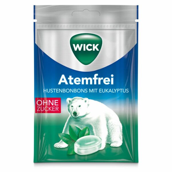 WICK Atemfrei VapoPlus Eukalyptus ohne Zucker