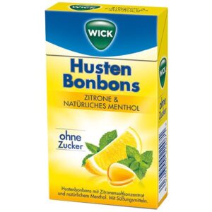 WICK Zitrone & natürliches Menthol ohne Zucker