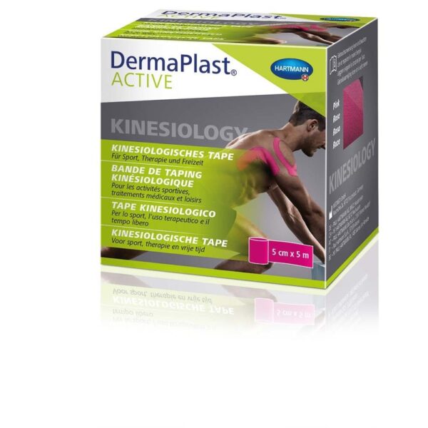 Dermaplast® Active Kinesiology Tape pink 5 cm x 5 m