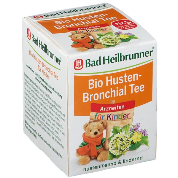 Bad Heilbrunner® Bio Husten-Bronchial Tee für Kinder