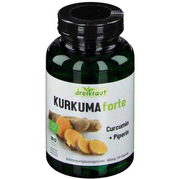 dreikraut® Kurkuma Forte Bio Kapseln