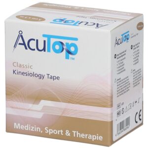 AcuTop® Classic Kinesiology Tape beige 5 x 5  cm