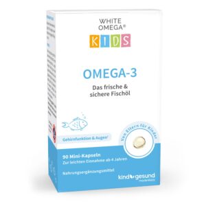 White Omega® KIDS – Reine Omega-3-Fischöl-Kapseln