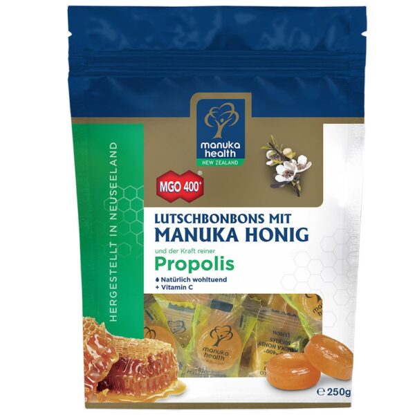 MANUKA HEALTH MGO 400+ Lutschbonbons Propolis