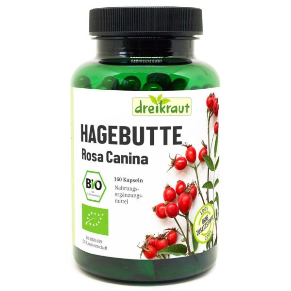 dreikraut® Bio-Hagebutten-Kapseln