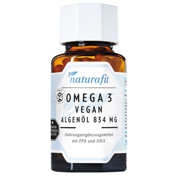 naturafit® Omega 3 Vegan Algenöl 834 MG