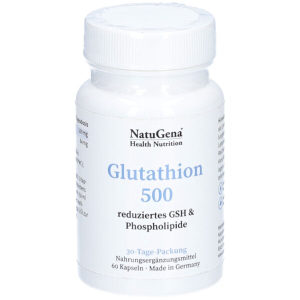 NatuGena® Glutathion 500 Kapseln