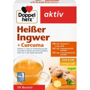 Doppelherz Heißer Ingwer + Curcuma