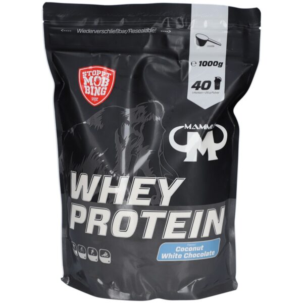 MAMMUT Whey Protein Coconut white Chocolate Pulver