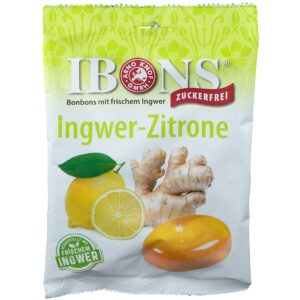 IBONS® Ingwer-Zitrone zuckerfrei