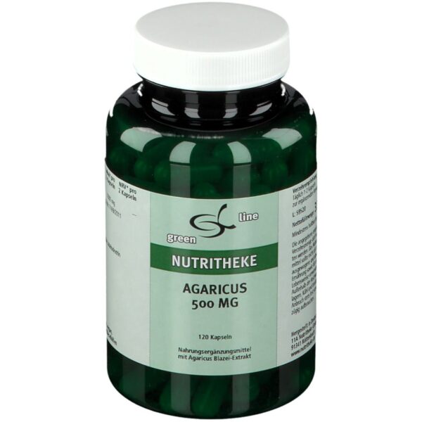 green line NUTRITHEKE AGARICUS 500 mg