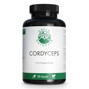 GREEN NATURALS Cordyceps mg sinensis hochdosiert vegan