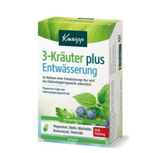 Kneipp 3-Kräuter plus Entwässerung Kapseln